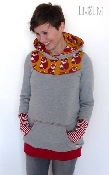 E-Book #60 - Damen Hoodie "KAPUZIERT.4us"