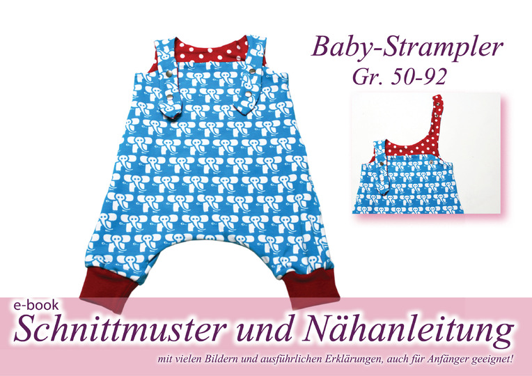 Strampler Overall Nähanleitung + Schnitt