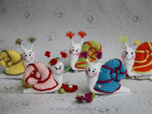 Bunte Schnecke - Häkelanleitung / E-Book