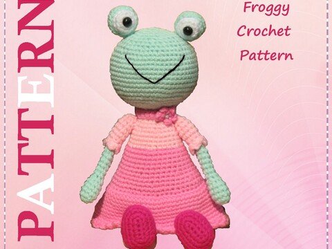 Froggy - Amigurumi Frosch - Häkelanleitung