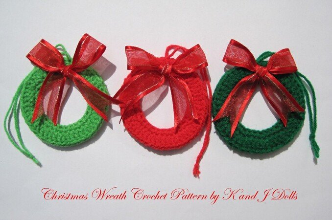 Christmas Ornaments, PDF Crochet Pattern