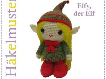 Elfy, der Elf - PDF Amigurumi Häkelanleitung