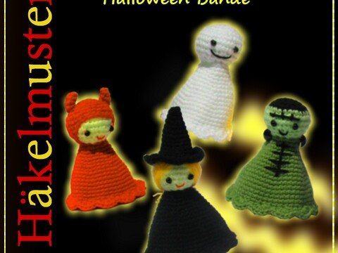 Halloween Bande - Amigurumi Häkelanleitung