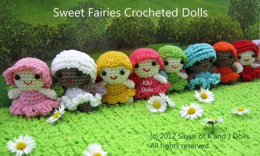 Süße Feen-Püppchen Amigurumi Häkelanleitung