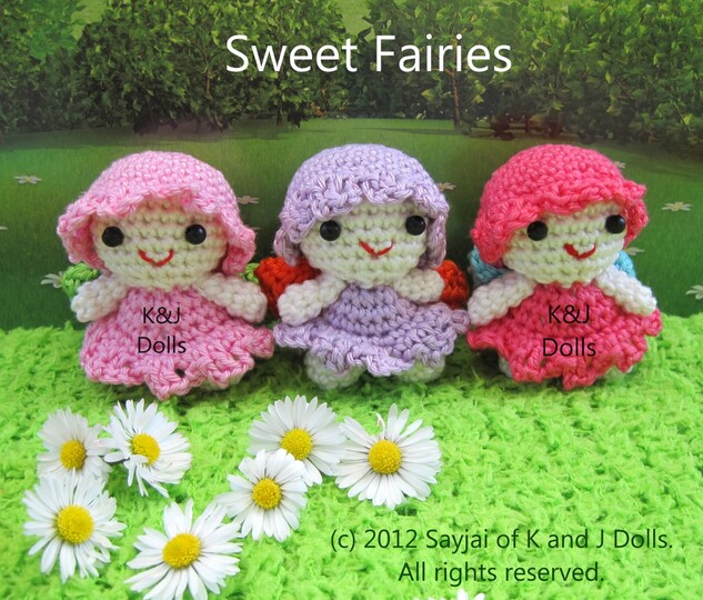 Süße Feen-Püppchen Amigurumi Häkelanleitung