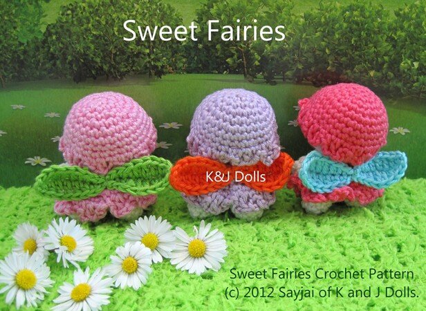 Sweet Fairy Dolls, Crochet Pattern