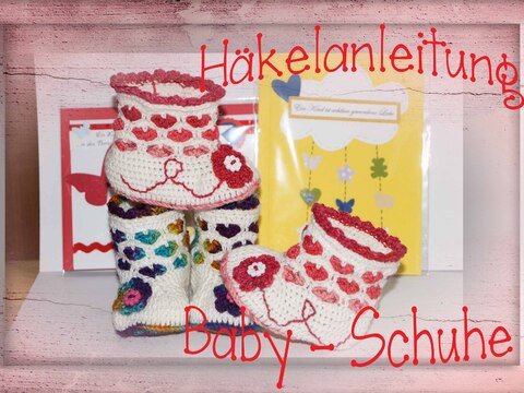 Baby- Schuhe "HERZIG"