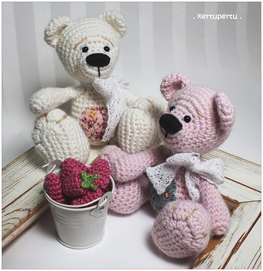 Bärenmutter Und Bärenkind - Häkelanleitung
