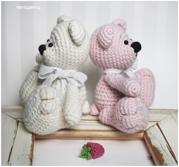 Bärenmutter Und Bärenkind - Häkelanleitung