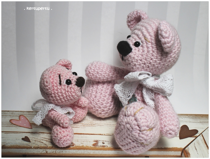 Bärenmutter Und Bärenkind - Häkelanleitung