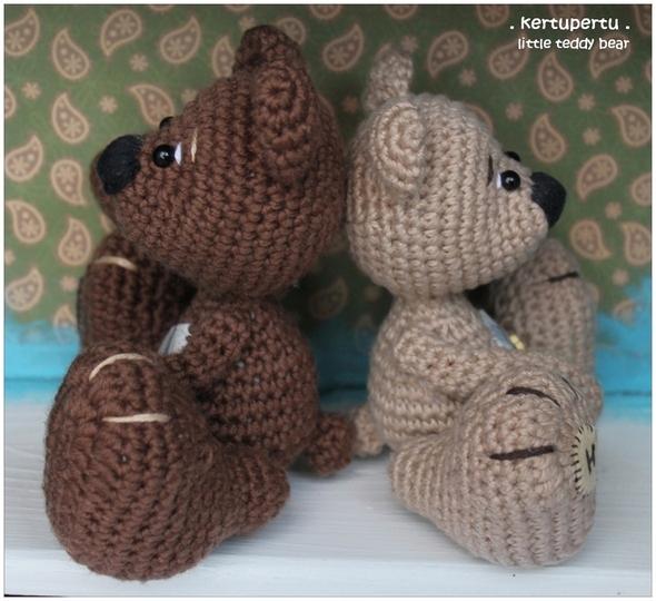 Bärenmutter Und Bärenkind - Häkelanleitung