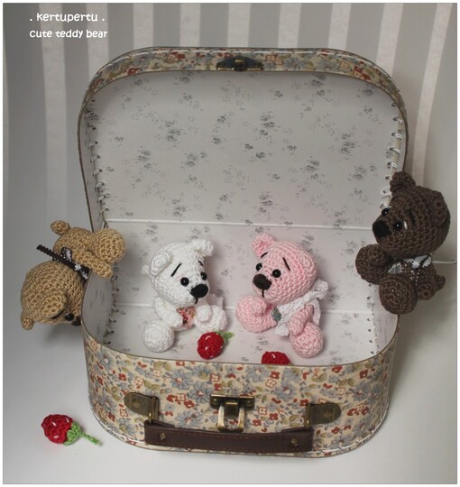 Bärenmutter Und Bärenkind - Häkelanleitung