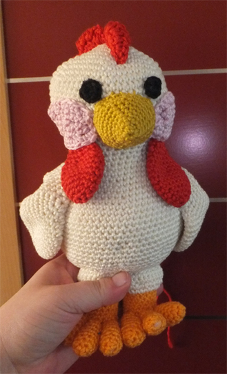 Familie Huhn --- Häkelanleitung