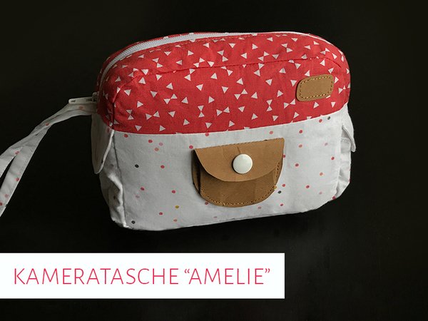 Schnittmuster & Nähanleitung Kameratasche “Amelie”