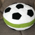 Crochet a Soccer Ball Pillow – from Black and White Pieces (EN & DE)
