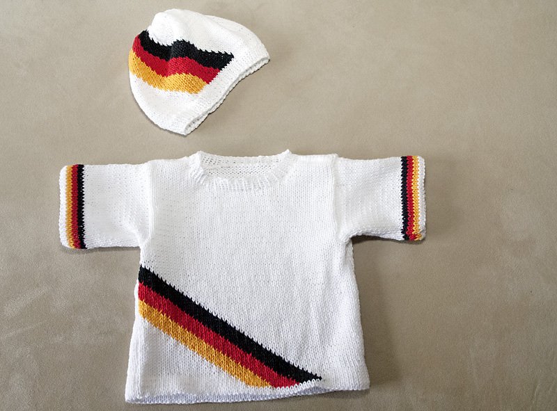 Fußball-WM Babyset "Miro" - Trikot und Mütze - Bild 8
