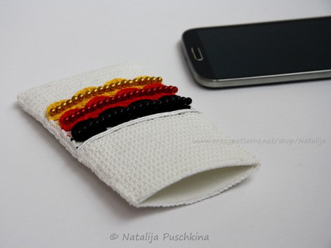 Hülle für Tablet oder Handy - Häkelanleitung