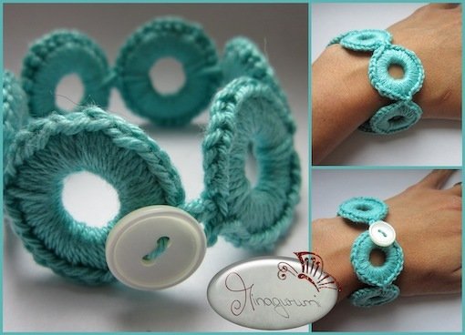 Häkelanleitung - Armband - Bild 2