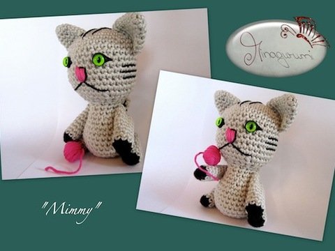 Häkelanleitung - Katze