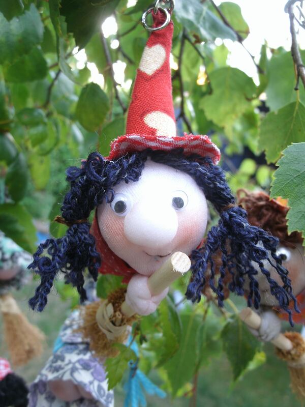 Crazy minx  witches, verrückte Nackt-Po Hexen- Bastelanleitung - Bild 8