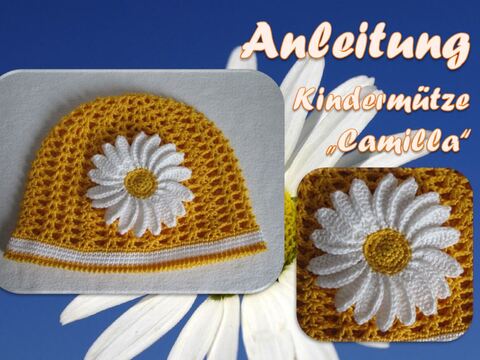Häkelanleitung Kindermütze "Camilla"
