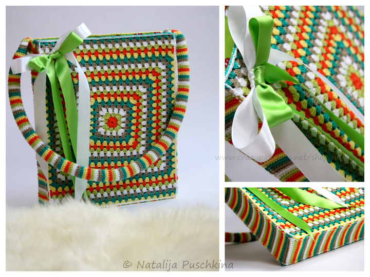 Bunte Tasche 'Sommer' - H&auml;kelanleitung