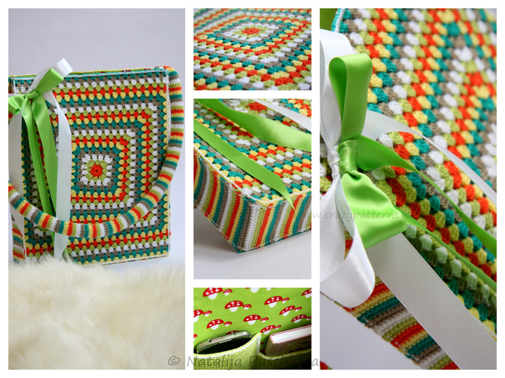 Bunte Tasche 'Sommer' - H&auml;kelanleitung