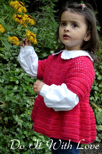  E-Book Häkelanleitung Babydoll Sommer Jacke 