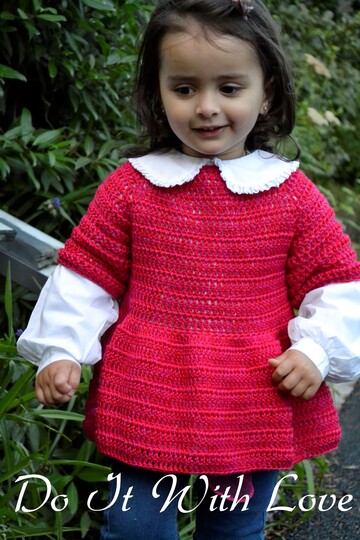  E-Book Häkelanleitung Babydoll Sommer Jacke 