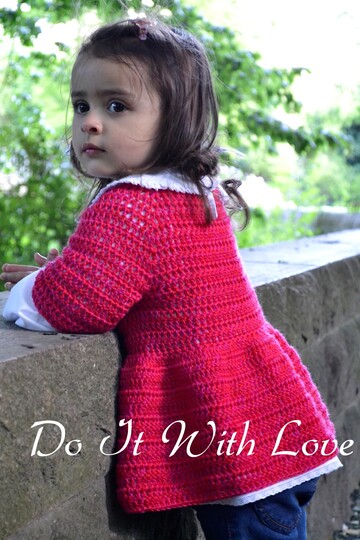  E-Book Häkelanleitung Babydoll Sommer Jacke 