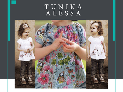 E-Book Kleid / Tunika Alessa Gr. 92/98 - 140/146
