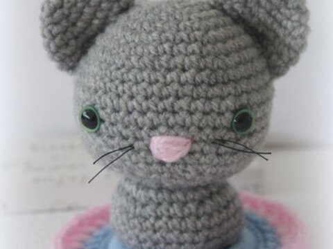 Katze Lilly Häkelanleitung Amigurumi