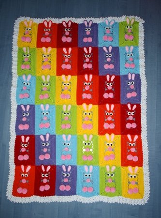 Baby Blanket - Hare