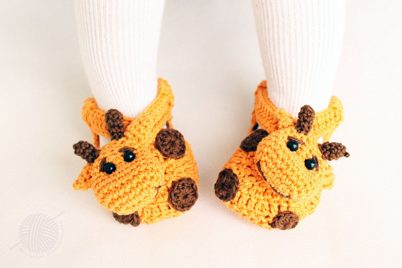 Babysandalen "Giraffe", Gr. 0 M. - 12 M.