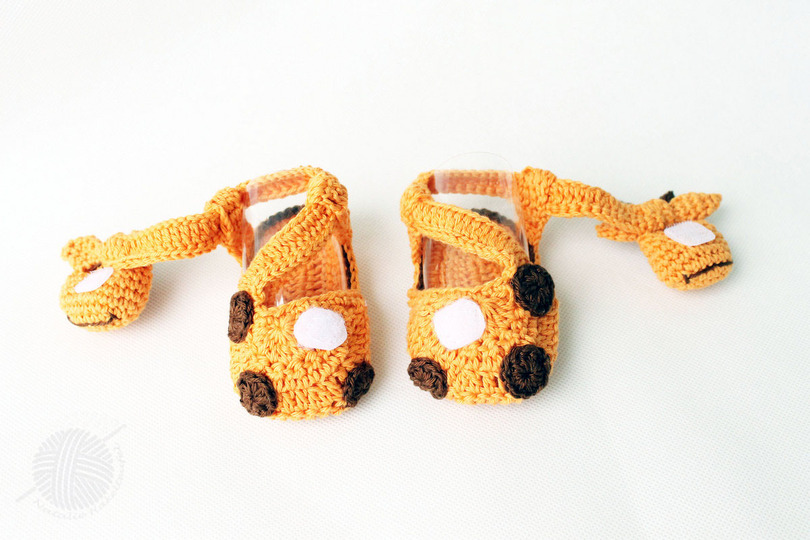 Babysandalen "Giraffe", Gr. 0 M. - 12 M.