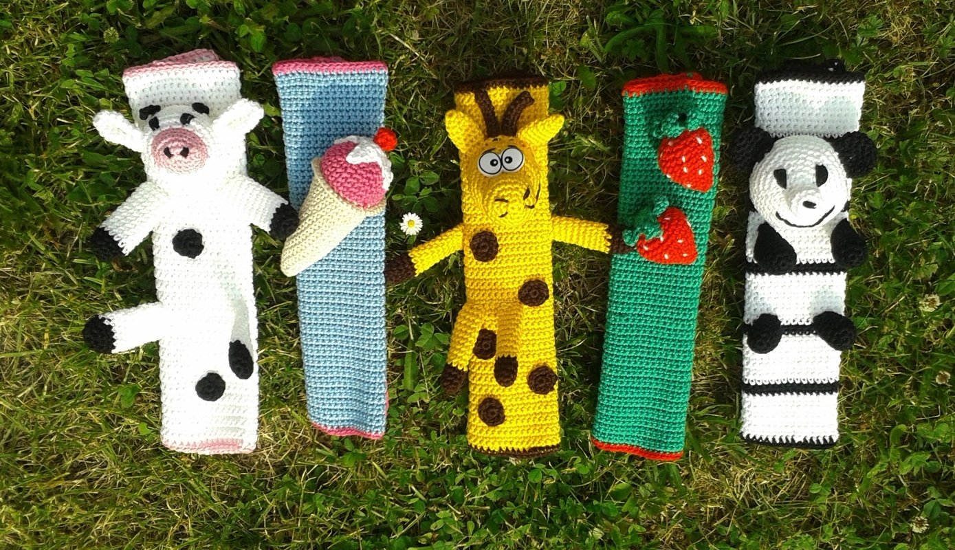 Häkelanleitung Gurtpolster - Bild 6