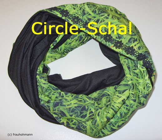 Circleschal, Wendeschal, Loop - für alle Stoffe geeignet