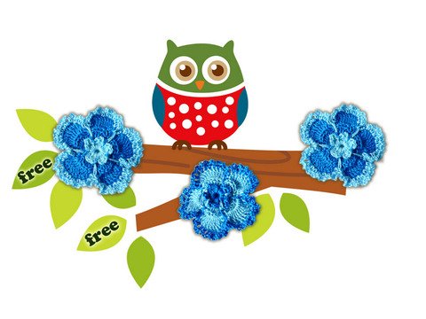 Häkelanleitung zum Häkeln einer Blume