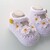 Strickanleitung - Babyschuhe - Gänseblümchen - No.95
