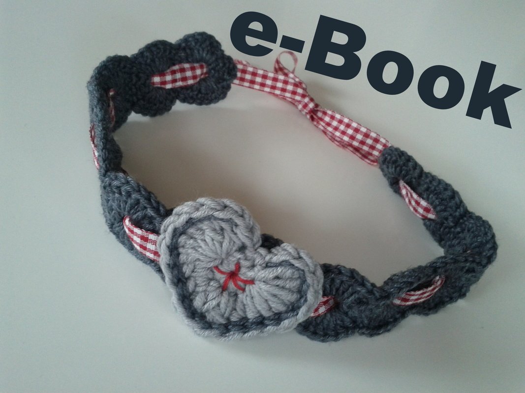 Häkelanleitung Baby-Haarband / E-Book PDF
