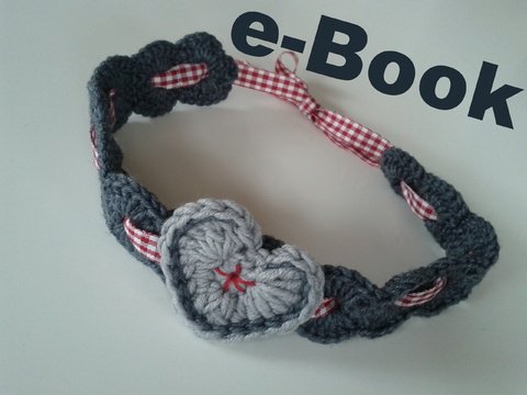Häkelanleitung Baby-Haarband / E-Book PDF