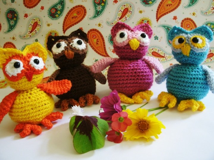 Eule / Uhu Amigurumi Häkelanleitung