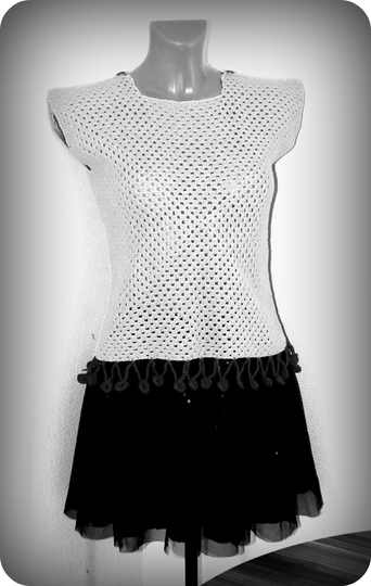 E-Book / PDF Häkelanleitung Sommertop Türkis