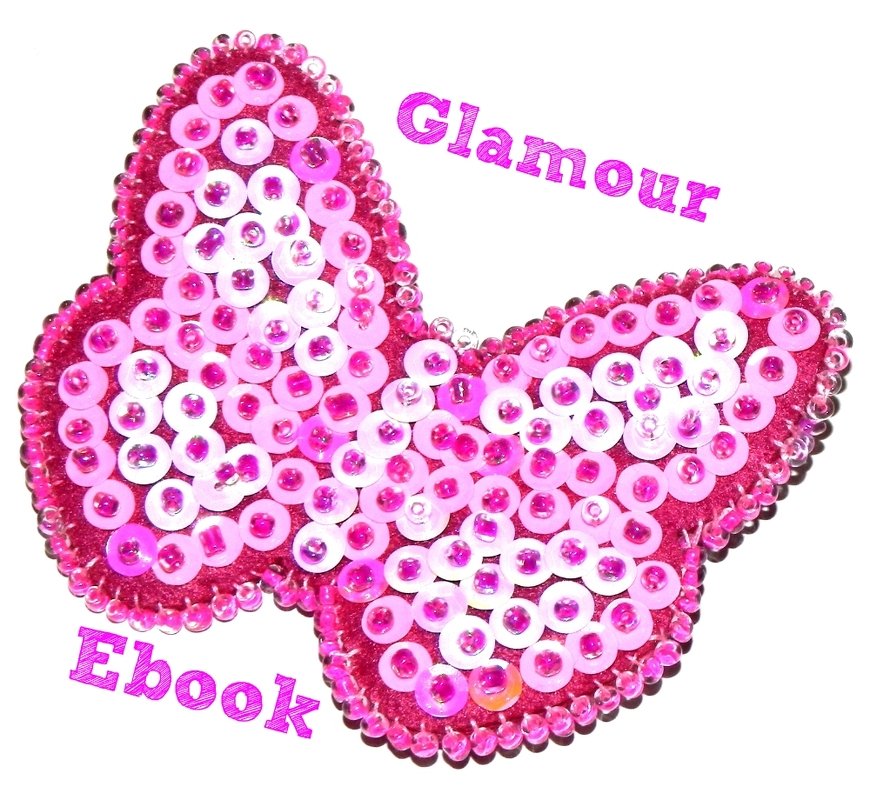 E-Book / PDF-Stickanleitung Schmetterling "Glamour"