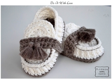 E-Book Häkelanleitung Vintage Loafers