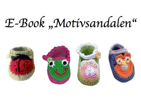  E-Book 5 Motivsandalen Gr. 15 -17 