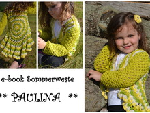 Sommerweste Paulina  ab Größe 86- 164
