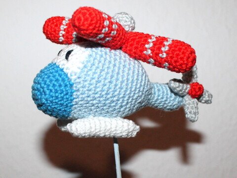 E-Book Greifling / Rassel Helikopter gehäkelt