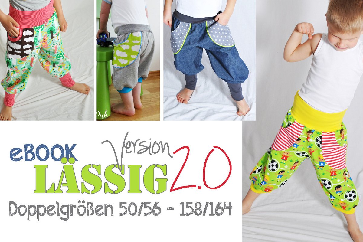 E-Book #63 - Spielhose "LÄSSIG 2.0" 50-164