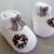 Strickanleitung-  Baby Trachten Ballerinas für Oktoberfest - No.10a
